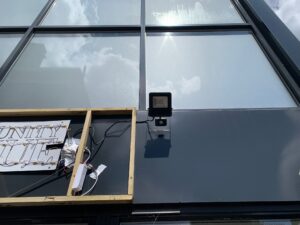 Security Lighting install