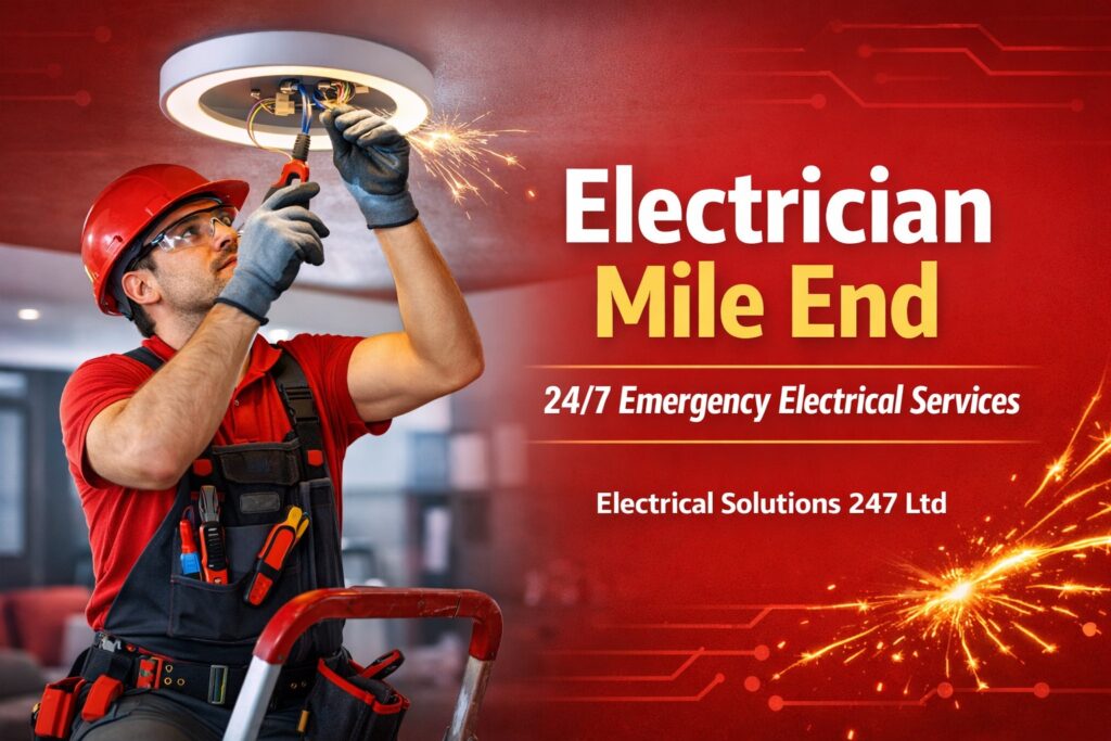 emergency local electrician mile end 24/7 services
